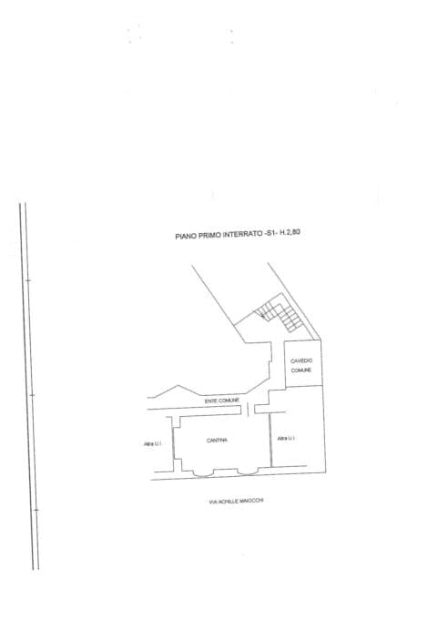 planimetria magazzino