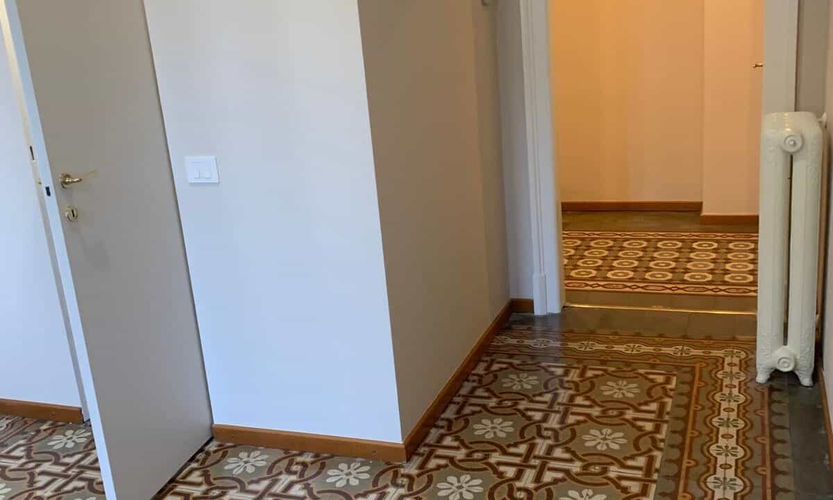 Ingresso e corridoio ristrutturato